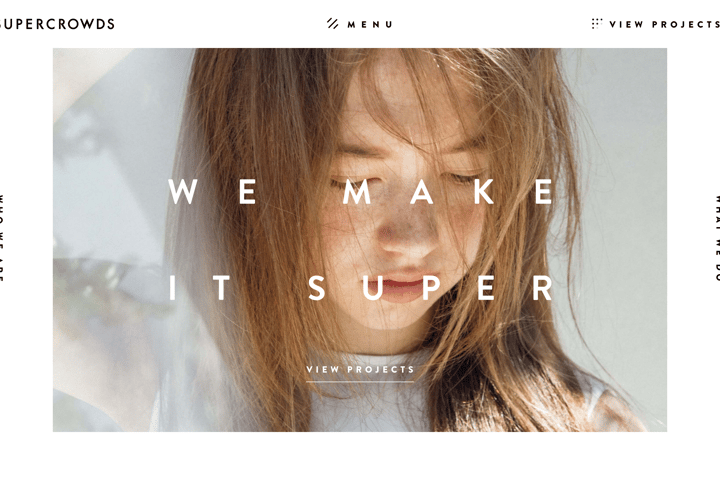 Super Crowds website preview